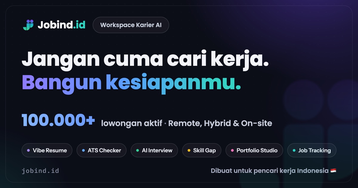 Loker Remote Yogyakarta — Kerja Remote dari Jogja | Jobind